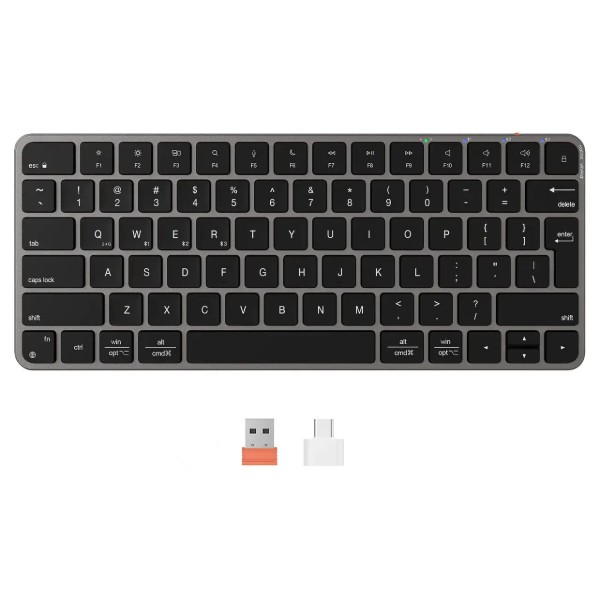 Фото - Клавиатура беспроводная Meetion K210 Bluetooth/Wireless Black (MT-K210MW-A-RUA)